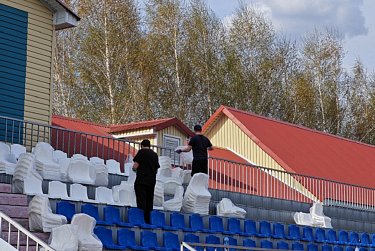 Стадион «Юность» в поселке Саракташ получил новое оборудование